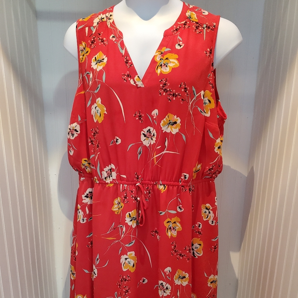 Retro V Neck Short Dress